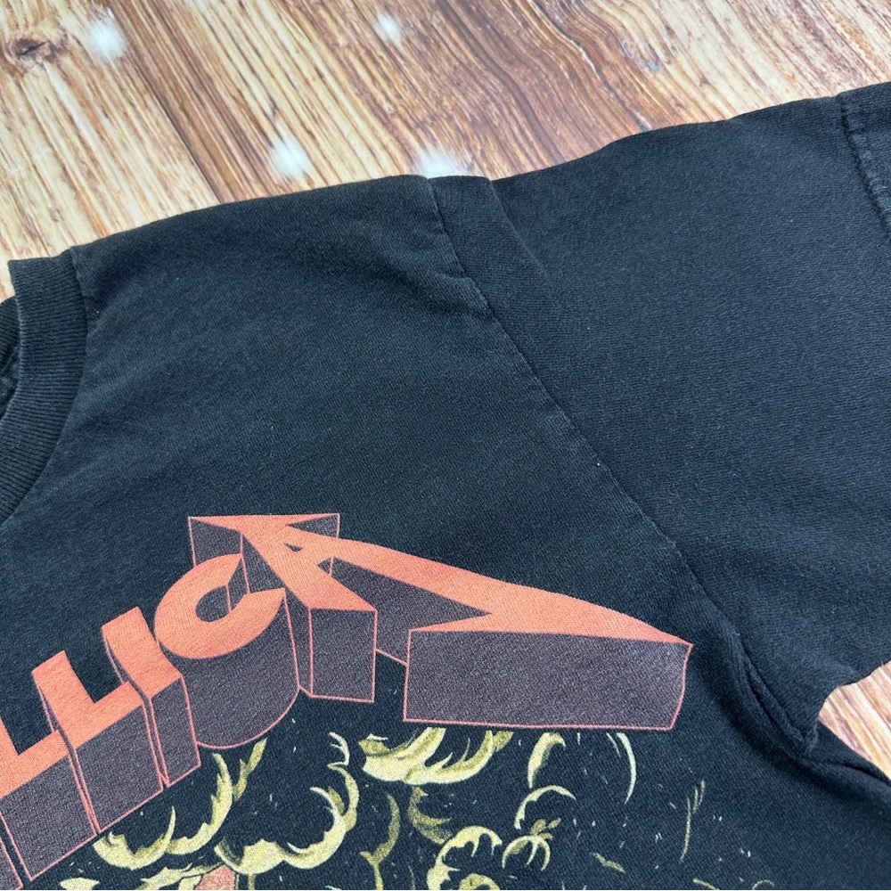 Y2K Metallica Four Horsemen Band Pushead Concert Tshirt Size Small - Picture 4 of 11